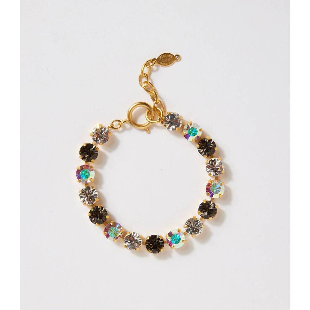 NEW LA VIE PARISIENNE women's crystal chain bracelet in multi